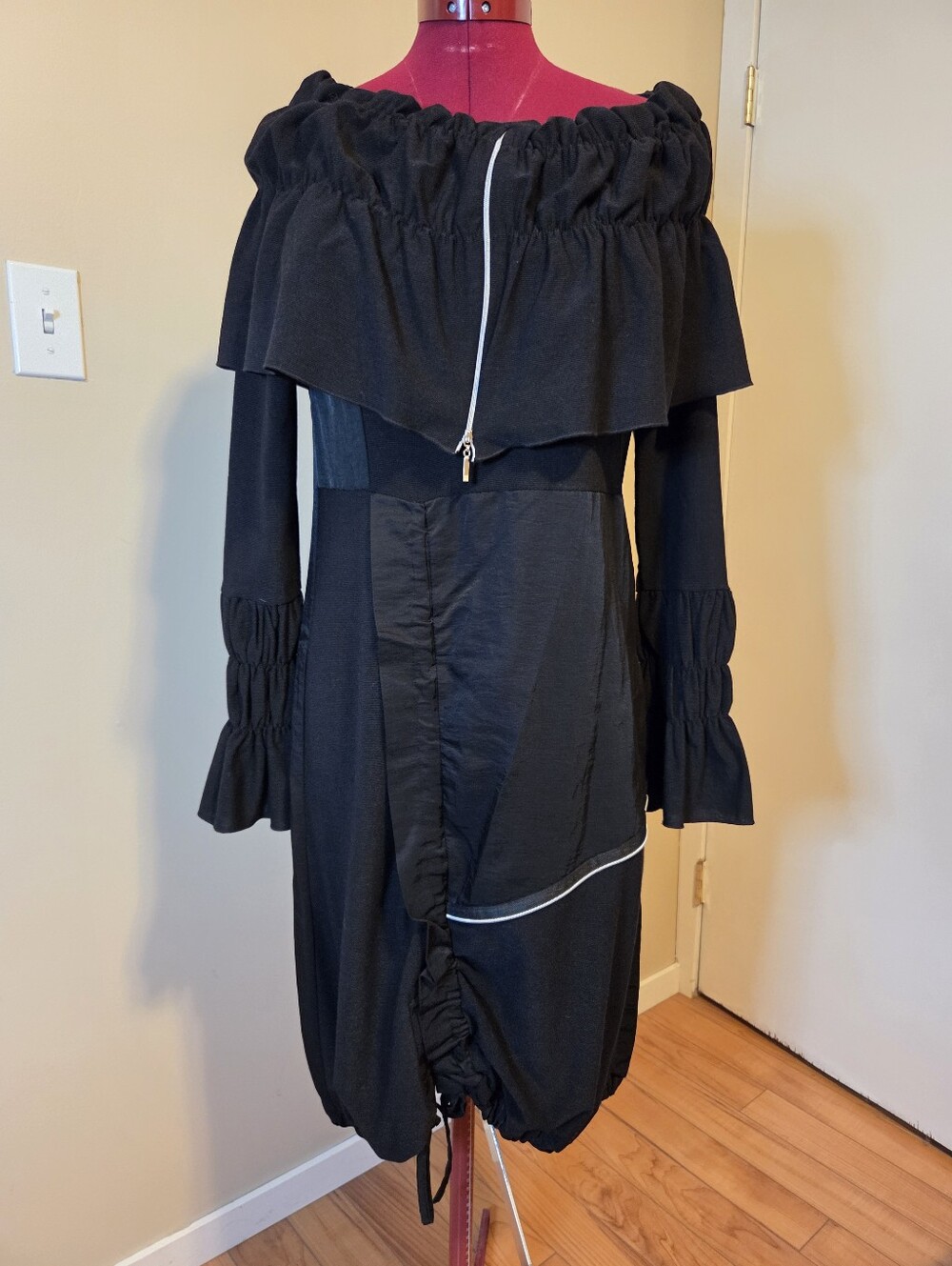 Unique Black Dress- Made In Turkey